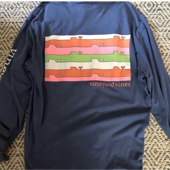 Vineyard Vines Hooded Long Sleeve Shirt Oversized S. - Picture 2 of 5